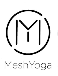 M MESH YOGA logo
