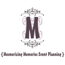 M {MESMERIZING MEMORIES EVENT PLANNING} logo