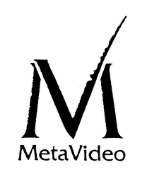 M META VIDEO logo