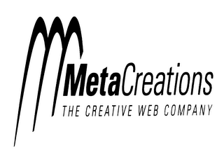 M METACREATIONS THE CREATIVE WEB COMPANY logo