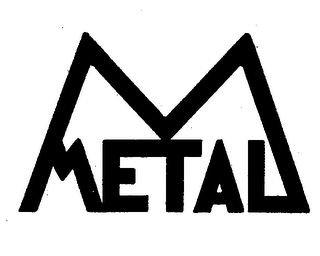 M METAL logo