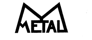 M METAL logo