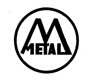 M METAL logo