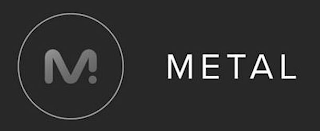 M METAL logo