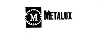 M METALUX logo