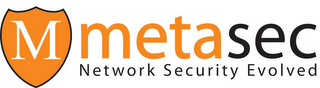 M METASEC NETWORK SECURITY EVOLVED logo