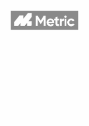 M METRIC logo
