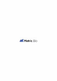 M METRIC.BIO logo