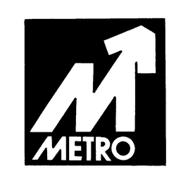M METRO logo