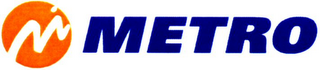 M METRO logo