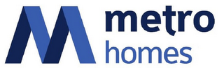 M METRO HOMES logo