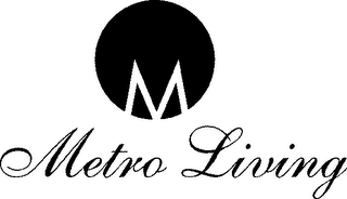 M METRO LIVING logo