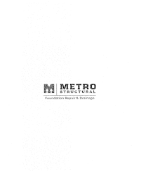 M METRO STRUCTURAL FOUNDATION REPAIR & DRAINAGE logo