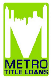 M METRO TITLE LOANS logo