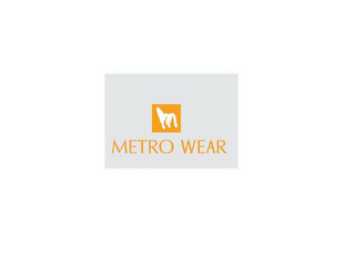 M METRO WEAR logo