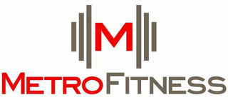 M METROFITNESS logo