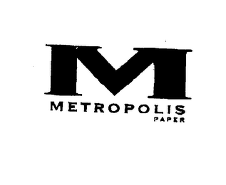 M METROPOLIS PAPER logo