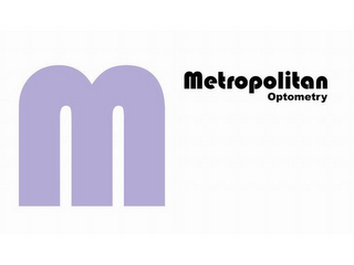M METROPOLITAN OPTOMETRY logo