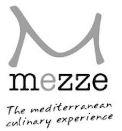 M MEZZE THE MEDITERRANEAN CULINARY EXPERIENCE logo