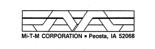 M MI-T-M CORPORATION-PEOSTA, IA 52068 logo