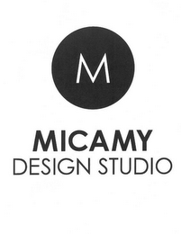 M MICAMY DESIGN STUDIO logo