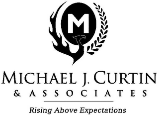 M MICHAEL J. CURTIN & ASSOCIATES RISING ABOVE EXPECTATIONS logo