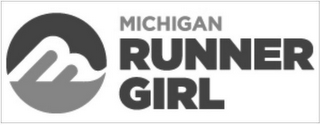 M MICHIGAN RUNNER GIRL logo