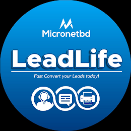 M MICRONETBD LEADLIFE FAST CONVERT YOUR LEADS TODAY! logo