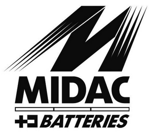 M MIDAC BATTERIES logo