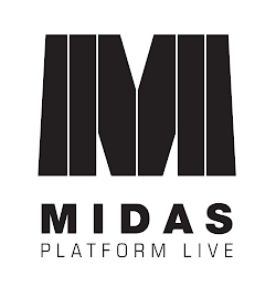 M MIDAS PLATFORM LIVE logo