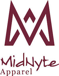 M MIDNYTE APPAREL logo