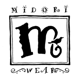 M MIDORI WEAR logo