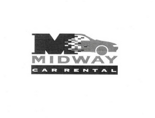 M MIDWAY CAR RENTAL logo