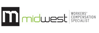 M MIDWEST WORKERS' COMPENSATION SPECIALIST logo