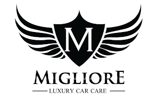 M MIGLIORE LUXURY CAR CARE logo