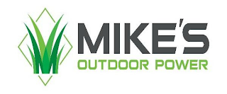 M MIKES OUTDOOR POWER logo