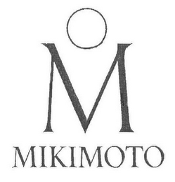 M MIKIMOTO logo