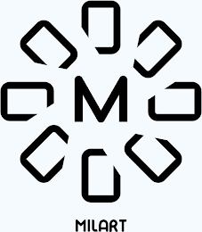 M MILART logo