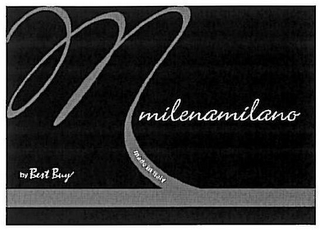 M MILENAMILANO BY BEST BUY MADE IN ITALY logo