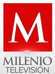 M MILENIO TELEVISION logo