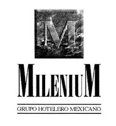 M MILENIUM GRUPO HOTELERO MEXICANO logo