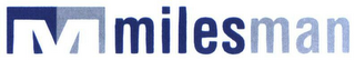 M MILESMAN logo