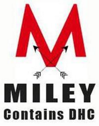 M MILEY CONTAINS DHC logo
