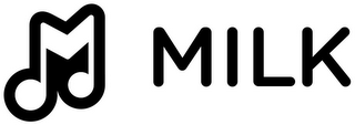 M MILK logo