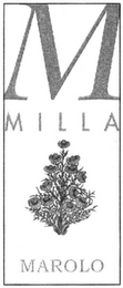 M MILLA MAROLO logo