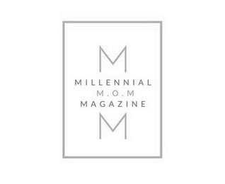 M MILLENNIAL M.O.M. MAGAZINE M logo