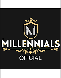 M MILLENNIALS  OFICIAL logo