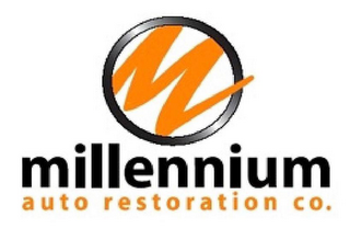 M MILLENNIUM AUTO RESTORATION CO. logo