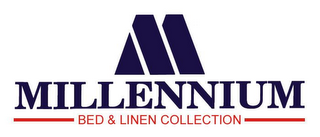 M MILLENNIUM BED & LINEN COLLECTION logo
