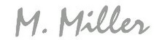 M. MILLER logo